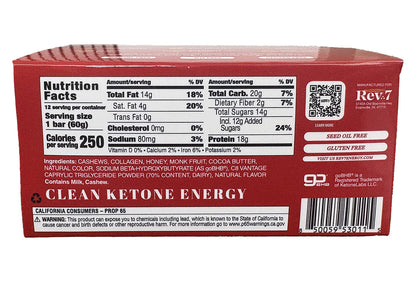 Rev7 Ketone Energy Bars